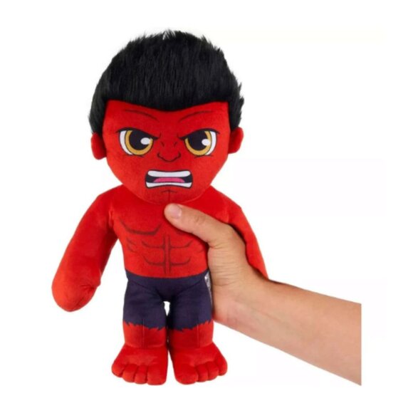 Marvel Plush Talkers Red Hulk Plush with Sound - Picture 2 of 2